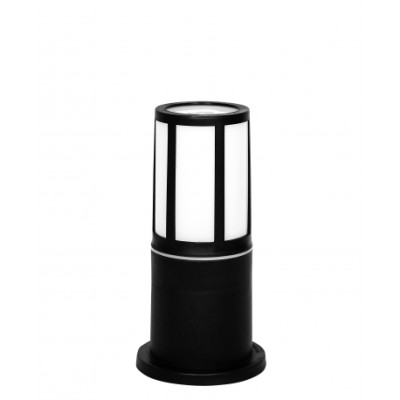D-270K BLACK ΕΔΑΦΟΥΣ ΚΥΛΙΝΔΡΙΚΟ OPAL ΠΛΕΓΜΑ ΠΛΑΣΤΙΚΟ 12x23cm