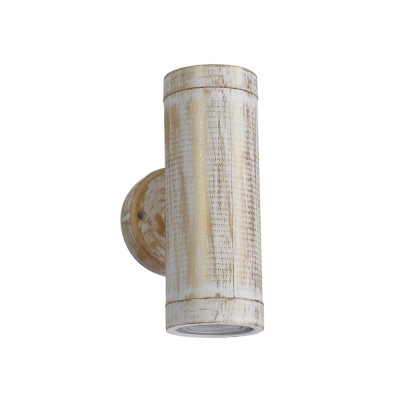 UP-DOWN C-02 WHITE-BRONZE ΣΠΟΤ 2XGU10 UP-DOWN GU-10 IP54   UP-DOWN C-02 WHITE-BRONZE ΣΠΟΤ 2XGU10 UP-DOWN GU-10 IP54