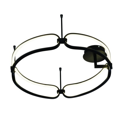 Φωτιστικο κρεμαστο LED Μαύρο Φωτιστικο κρεμαστο LED Μαύρο