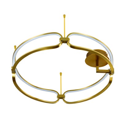 Φωτιστικο κρεμαστο LED Χρυσαφί Φωτιστικο κρεμαστο LED Χρυσαφί