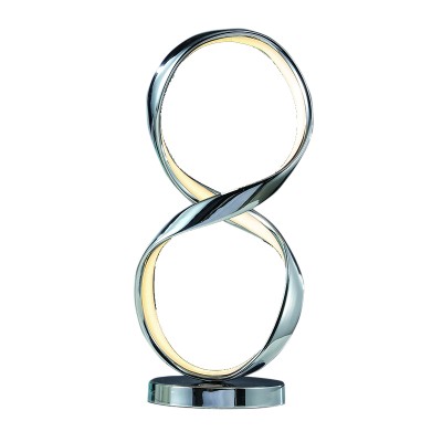 Επιτραπέζιο φωτιστικό από αλουμίνιο σε χρώμιο απόχρωση 3461  Επιτραπέζιο φωτιστικό από αλουμίνιο σε χρώμιο απόχρωση 3461