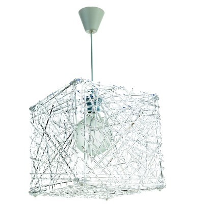  Κρεμαστό φωτιστικό από διάφανο plexiglass