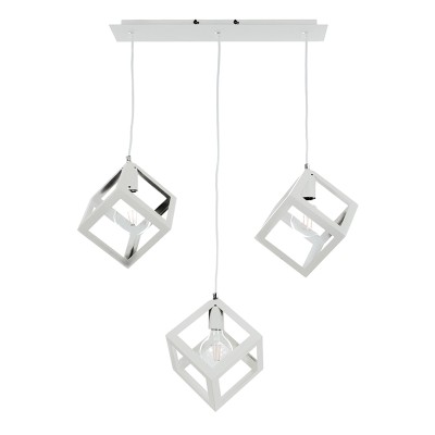 Κρεμαστο Φωτιστικο Μεταλλικοι κυβοι 3Φ