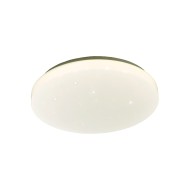  Πλαφονιέρα οροφής LED 24W 4000K από λευκό ακρυλικό D:36cm (42162-Γ-Λευκό)