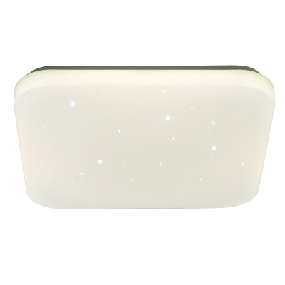  Πλαφονιέρα οροφής LED 42W 4000K από λευκό ακρυλικό D:53,5cm (42163-Α-Λευκό)