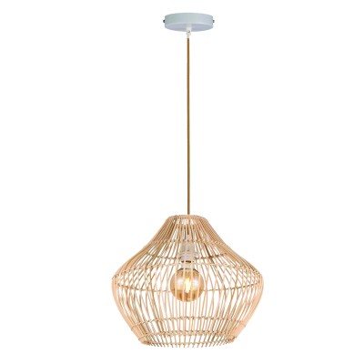 Κρεμαστο Μονοφωτο Ρατταν 4528