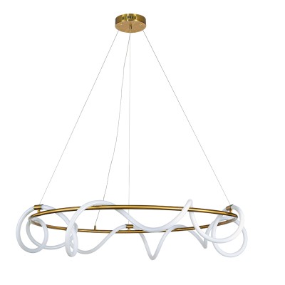 Κρεμαστό Φωτιστικό LED 80W 3000K ΧΡΥΣΑΦΙ