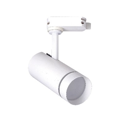 Σποτ λευκο LED για μονοφασικη ραγα Σποτ λευκο LED για μονοφασικη ραγα