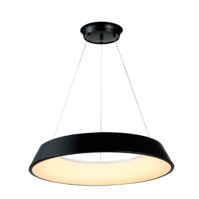 Κρεμαστό Φωτιστικό LED 50W 4000K ΜΑΥΡΟ