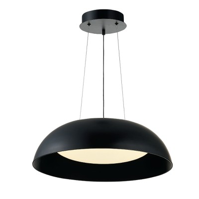 Κρεμαστό φωτιστικό μαύρο 48W LED