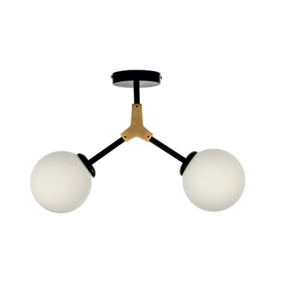 ΜΑΥΡΟ&ΧΡΥΣΟ ΦΩΤΙΣΤΙΚΟ ΟΠΑΛΙΝΕΣ 2Φ