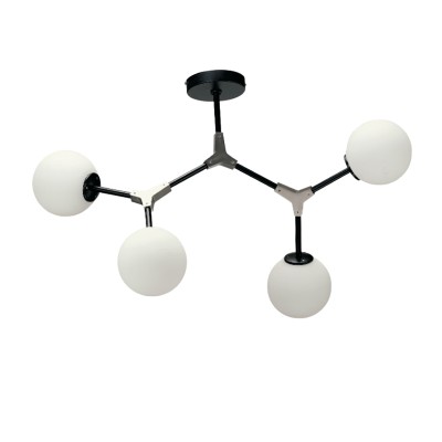 ΜΑΥΡΟ&ΑΣΗΜΙ ΦΩΤΙΣΤΙΚΟ ΟΠΑΛΙΝΕΣ 4Φ