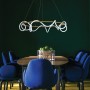 Κρεμαστό Φωτιστικό LED 80W 3000K ΧΡΥΣΑΦΙ