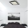 Πλαφονιέρα οροφής LED 60W 4000K από αλουμίνιο σε μαύρη απόχρωση D:43cm (42171-Μαύρο)