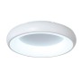  Πλαφονιέρα οροφής LED 54W 3CCT από λευκό ακρυλικό D:40cm (42020-B-White)