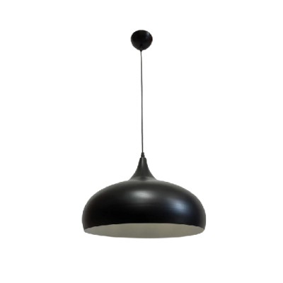 Κρεμαστό φωτιστικό από μαύρο μέταλλο 1XE27 D:36cm (4052-BL) Κρεμαστό φωτιστικό από μαύρο μέταλλο 1XE27 D:36cm (4052-BL)