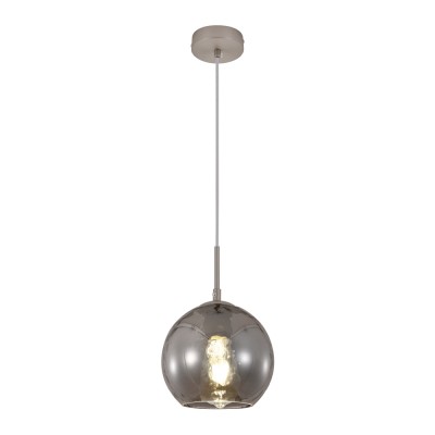 Κρεμαστό φωτιστικό από φιμέ γυαλί 1XE27 D:18cm (4039-B-Fime) Κρεμαστό φωτιστικό από φιμέ γυαλί 1XE27 D:18cm (4039-B-Fime)