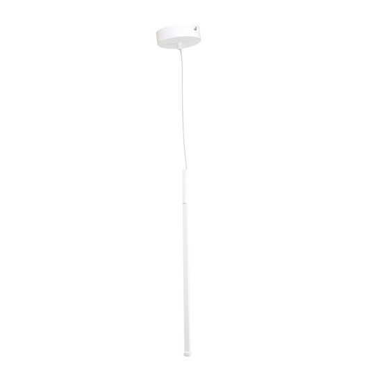  Κρεμαστό φωτιστικό LED 7W 3000K από μέταλλο D:60cm (6070-White)