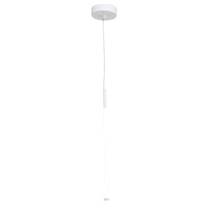  Κρεμαστό φωτιστικό LED 7W 3000K από μέταλλο D:60cm (6070-White)