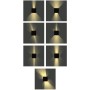 ΦΩΤΙΣΤΙΚΟ ΤΟΙΧΟΥ UP DOWN LED 10W 3000Κ IP44 ΛΕΥΚΟ ADJUSTABLE EMERALD