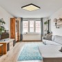 Πλαφονιέρα οροφής LED 96W 3CCT (by switch on base) λευκό μέταλλο και ακρυλικό D:50cm (42034-White)