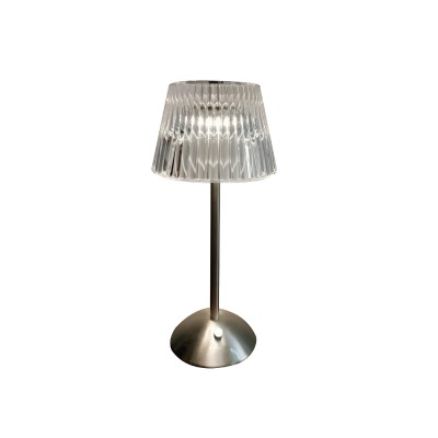 Επιτραπέζιο επαναφορτιζόμενο φωτιστικό 3CCT Nikel