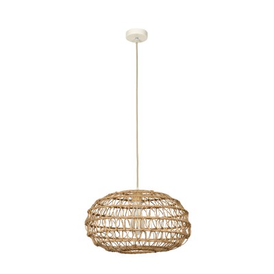 Κρεμαστό Φωτιστικό από σχοινί 1xE27 D:45cm (4041-B)  Κρεμαστό Φωτιστικό από σχοινί 1xE27 D:45cm (4041-B)