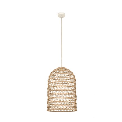  Κρεμαστό Φωτιστικό από σχοινί 1xE27 D:35cm (4048-B)