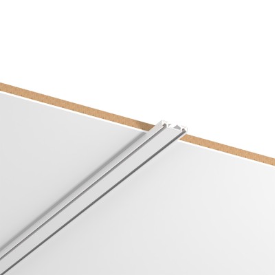 Ultra-Thin μαγνητική ράγα 1m  λευκή