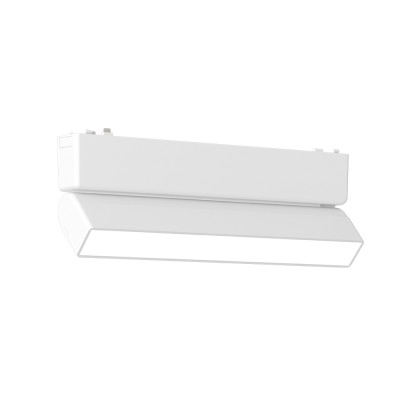 Σποτ LED 10W 3000K για Ultra-Thin μαγνητική ράγα σε λευκή απόχρωση D:23cmX8cm (T03401-WH) Σποτ LED 10W 3000K για Ultra-Thin μαγνητική ράγα σε λευκή απόχρωση D:23cmX8cm (T03401-WH)