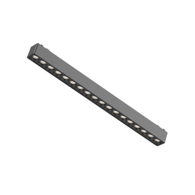 Φωτιστικό LED 18W 3000K για Ultra-Thin μαγνητική ράγα σε μαύρη απόχρωση D:33,8cmX2,4cm (T02901-BL) Φωτιστικό LED 18W 3000K για Ultra-Thin μαγνητική ράγα σε μαύρη απόχρωση D:33,8cmX2,4cm (T02901-BL)