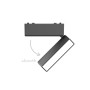 Σποτ LED 5W 3CCT για Ultra-Thin μαγνητ. ράγα μαύρο (by tuya and zigbee) D:12,8cmX8cm T04905-BL