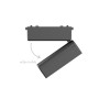 Σποτ LED 5W 3CCT για Ultra-Thin μαγνητ. ράγα μαύρο (by tuya and zigbee) D:12,8cmX8cm T04905-BL