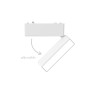 Σποτ LED 5W 3CCT για Ultra-Thin μαγνητική ράγα λευκό (by tuya and zigbee) D:12,8cmX8cm (T04905-WH)