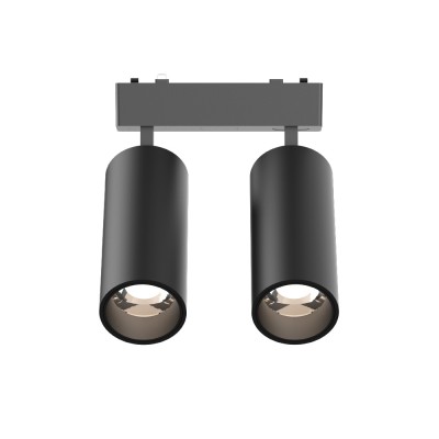 Φωτιστικό LED 2x9W 3CCT για Ultra-Thin μαγνητική ράγα σε μαύρη απόχρωση D:16cmX4,4cm (T05205-BL) Φωτιστικό LED 2x9W 3CCT για Ultra-Thin μαγνητική ράγα σε μαύρη απόχρωση D:16cmX4,4cm (T05205-BL)