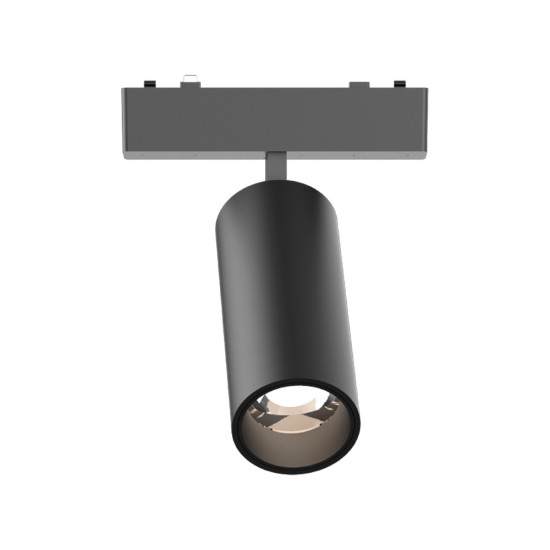 Φωτιστικό LED 9W 3CCT για Ultra-Thin μαγν. ράγα μαύρο (by tuya & zigbee) D:16cmX4,5cm (T05105-BL)	