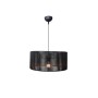 Κρεμαστό φωτιστικό με καπέλο απο ίνα 1xE27 D:40cm (4056-B)