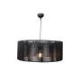 Κρεμαστό φωτιστικό με καπέλο απο ίνα 1xE27 D:60cm (4056-A)