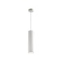 Κρεμαστό φωτιστικό λευκό από γύψο 1XGU10 D:30cm (4064-White)