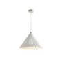 Κρεμαστό φωτιστικό λευκό  1XE27 D:30cm (4065-White)