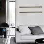 Επιτοίχιο φωτιστικό LED 14W 3000Κ από μαύρο μέταλλο (43042-BL)