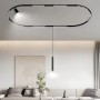 Γραμμικό φωτιστικό LED 12W 3CCT για Curved μαγνητική ράγα μαύρο D:34x2,2x2,5cm (TMC0041-Black)