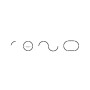 Τμήμα Curved Μαγνητικής ράγας μαύρη (TRC002)