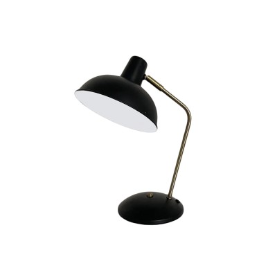 Επιτραπέζιο μεταλλικό φωτιστικό  Ε27 σε μαύρη απόχρωση (3051-Black)