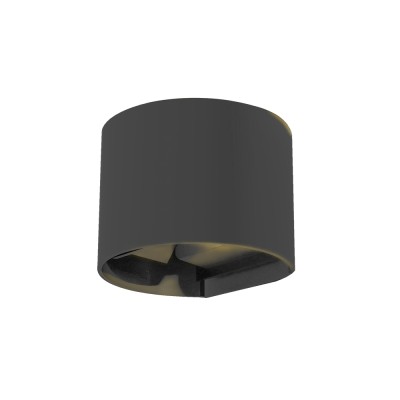 ΦΩΤΙΣΤΙΚΟ ΤΟΙΧΟΥ UP DOWN LED 6W CCT IP65 ΑΝΘΡΑΚΙ  ADJUSTABLE FLATHEAD  ΦΩΤΙΣΤΙΚΟ ΤΟΙΧΟΥ UP DOWN LED 6W CCT IP65 ΑΝΘΡΑΚΙ  ADJUSTABLE FLATHEAD