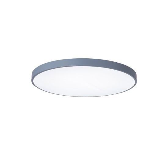 Πλαφονιέρα οροφής LED 32W 3CCT (by switch on base) γκρι μέταλλο και ακρυλικό D:40cm (42035-C-Gray)