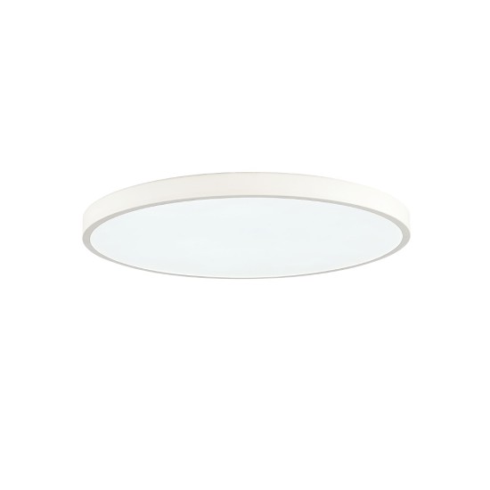 Πλαφονιέρα οροφής LED 24W 3CCT (by switch on base) λευκό μέταλλο και ακρυλικό D:30cm (42035-D-White)