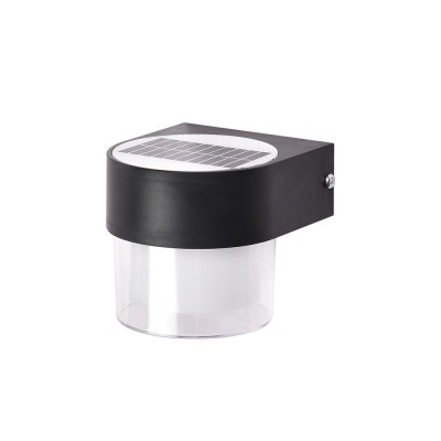 Selwyn Μαύρο ηλιακό φωτιστικό, LED 2W, 3000K/6000K, 180Lm, IP65 Selwyn Μαύρο ηλιακό φωτιστικό, LED 2W, 3000K/6000K, 180Lm, IP65