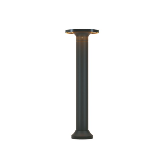 Geneva Φωτιστικό Κολωνάκι Ανθρακί LED 8W 3CCT  D:15,1x50cm, IP54