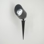 Jay Καρφωτό Φωτιστικό Ανθρακί LED Up&Down 7W 3000Κ D:16x8,4cm, IP65